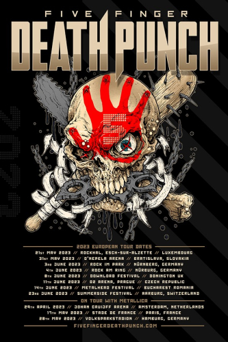 five finger death punch tour 2023 deutschland