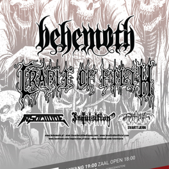 Behemoth en Cradle of Filth in 013