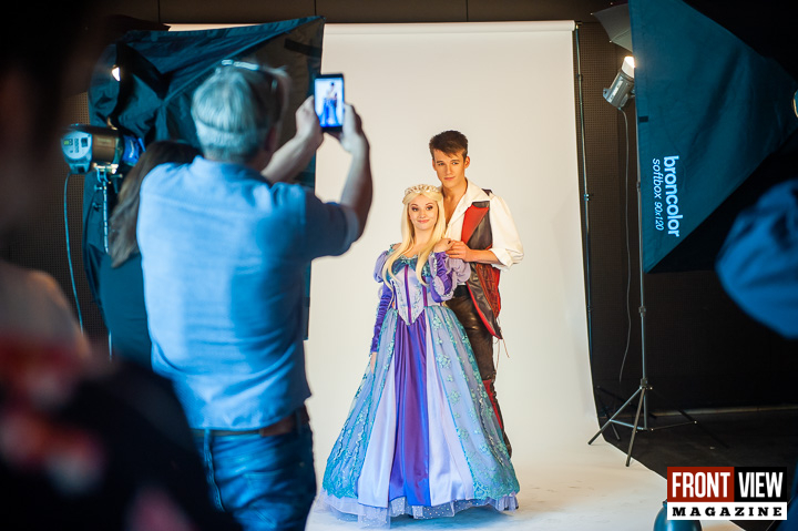 Fotoshoot cast de Prinses en de Toverspiegel - 1